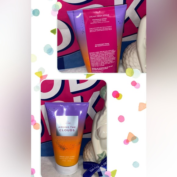 BATH & BODY WORKS AMONG THE CLOUDS CREAMY BODY SCRUB - Picture 4 of 7
